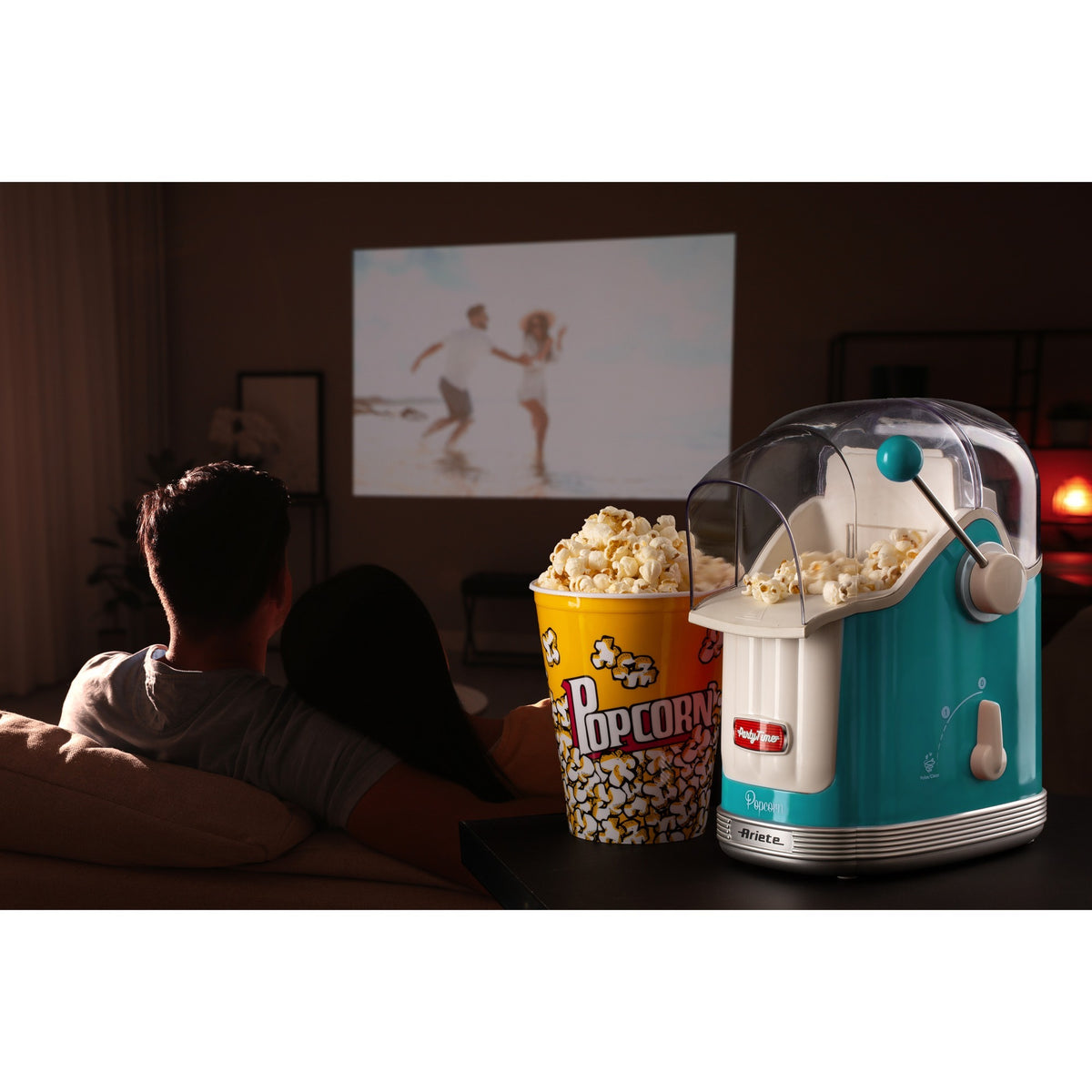 Ariete Party Time Popcornmaschine 2958 01 Popcornmaschine (hellblau)