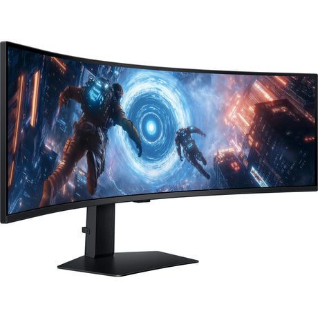 Samsung odyssey g9 g91f 49 ultrawide gaming monitor (zwart, 1x displayport, 2x hdmi, 2x usb-a, 144 hz)