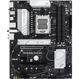Asus prime b650-plus wifi socket am5 moederbord (zwart zilver, raid, 2.5gb-lan, wi-fi 6e, bt 5.3, sound, atx)