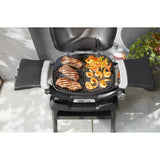 Weber halbe Plancha für Grillplatte q 1100n und q 1200n (schwarz)