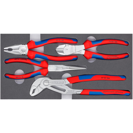 Knipex Knipex -Saides Set Basic Chrom 00 20 01 V17