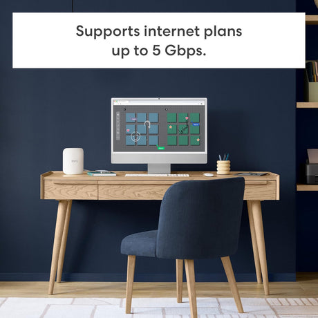 Eero Pro 7 Mesh-WLAN-Router, 3-teiliger Mesh-Router (weiß)