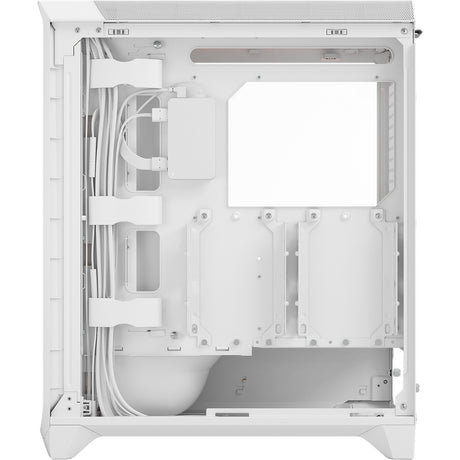 Fractal Design Meshify 3 Ambience Pro RGB Midi-Tower-Gehäuse (weiß | 2x USB-A | 1x USB-C | RGB | gehärtetes Glas)