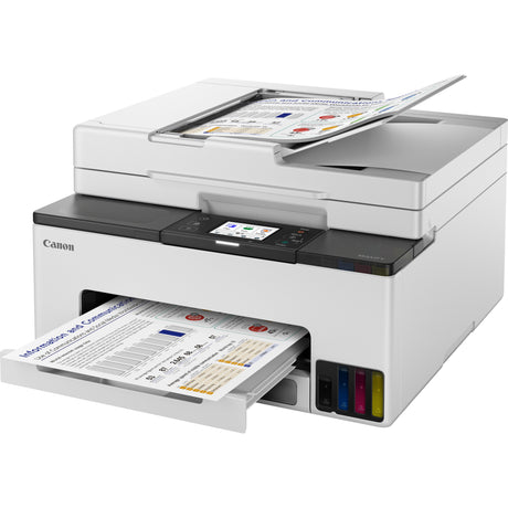 Canon maxify gx2051 All-in-One-Tintenstrahldrucker mit Faxfunktion (Weiß, Drucken, Kopieren, Scannen, Faxen, WLAN)