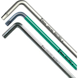Wera Inbusschlüsselsatz 950 9 Sechskant-Plus 1 (Chrom, 9-teilig, 1,5 mm bis 10 mm)
