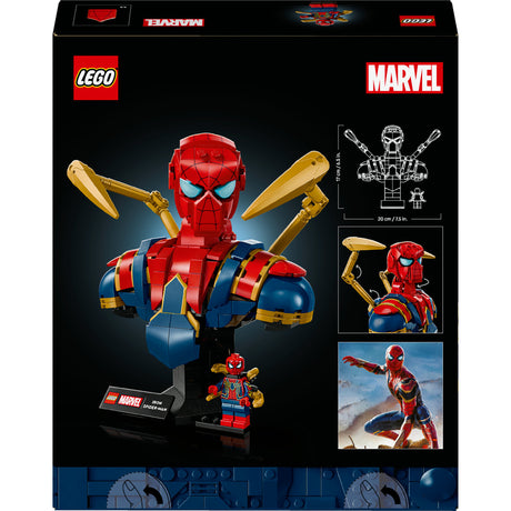 Lego Superhelden 76326 Iron Spider-Man-Büste