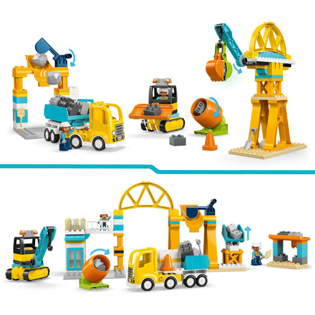 Lego Duplo Town 10476 3in1 Baustelle und Fahrzeuge