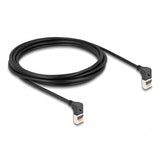 Delock RJ45 Network Cable Cat.6a S FTP Slim 90 ° nach oben