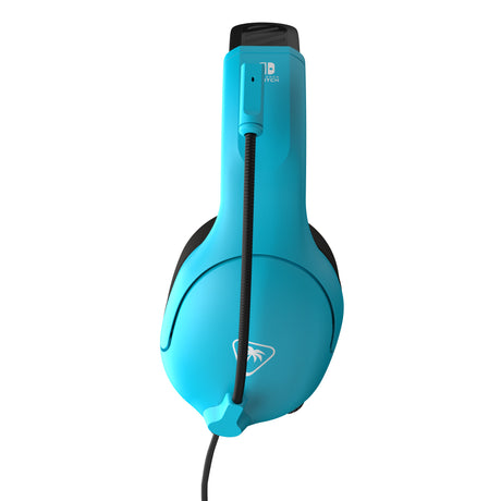 Turtle beach airlite fit gamingheadset met microfoon over-ear gaming headset (neonblauw neonrood, nintendo switch, nintendo switch lite, nintendo switch - oled-model)