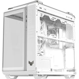 Asus tuf gaming gt502 horizon argb midi tower behuizing (wit | 3x usb-a | 1x usb-c | tempered glass)