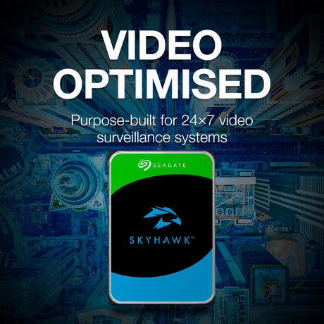 Seagate Skyhawk 2 TB Festplatte (SATA 6 GB, 3 Jahre Datenrettungsservice)