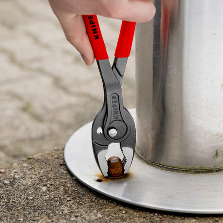 Knipex Twingrip, Front- und Seitengriffzange (rot)