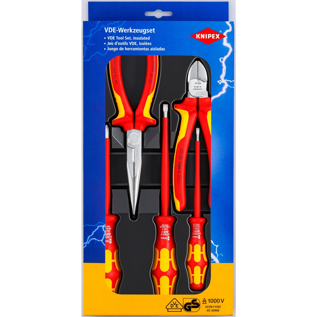 Knipex VDE -Werkzeugsatz 00 20 13