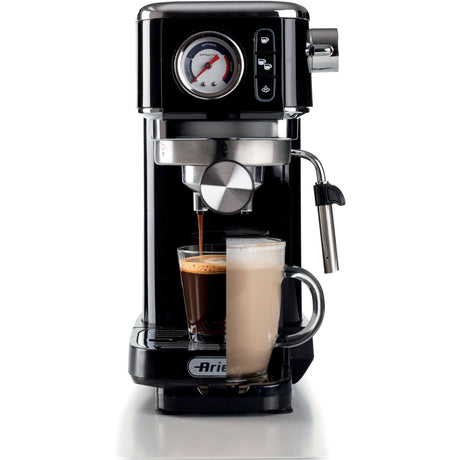 Ariete Moderna Espresso Slim 1381 12 Espressomaschine (schwarz)