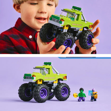 Lego Marvel 76312 Der Hulk Truck vs. Thanos