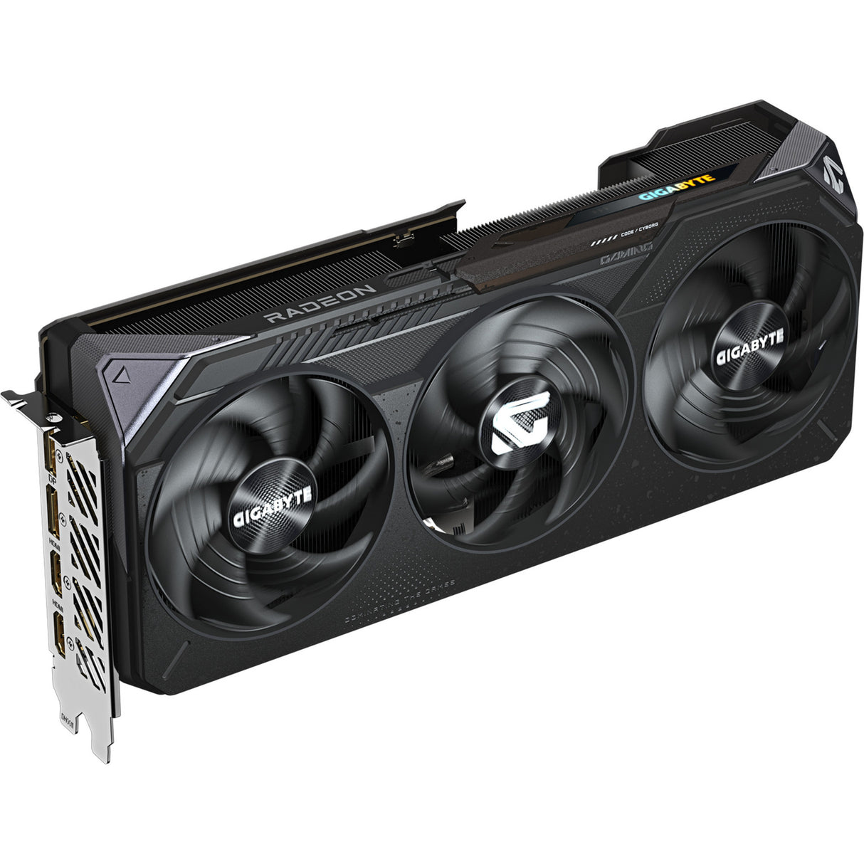 Gigabyte Radeon RX 9070 XT Gaming Oc 16G Grafikkarte (Schwarz, 2x DisplayPort, 2x HDMI 2.1, Rdna4)