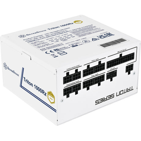 Silverstone Triton 1000RZ modulares 1000-Watt-Netzteil (weiß, 1x 12V-2x6, 4x PCIe)