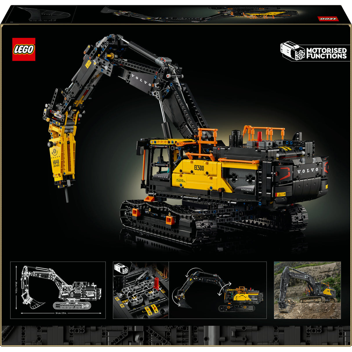 Lego Technic 42215 Volvo EC500 Hybridbagger