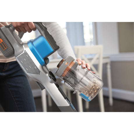 Black+decker 36v 4-in-1 Stabstaubsauger (hellblaugrau)
