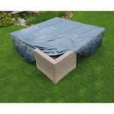 Nature Gartenmöbelbezug für Lounge-Set-Bezug (grau, 6031610)