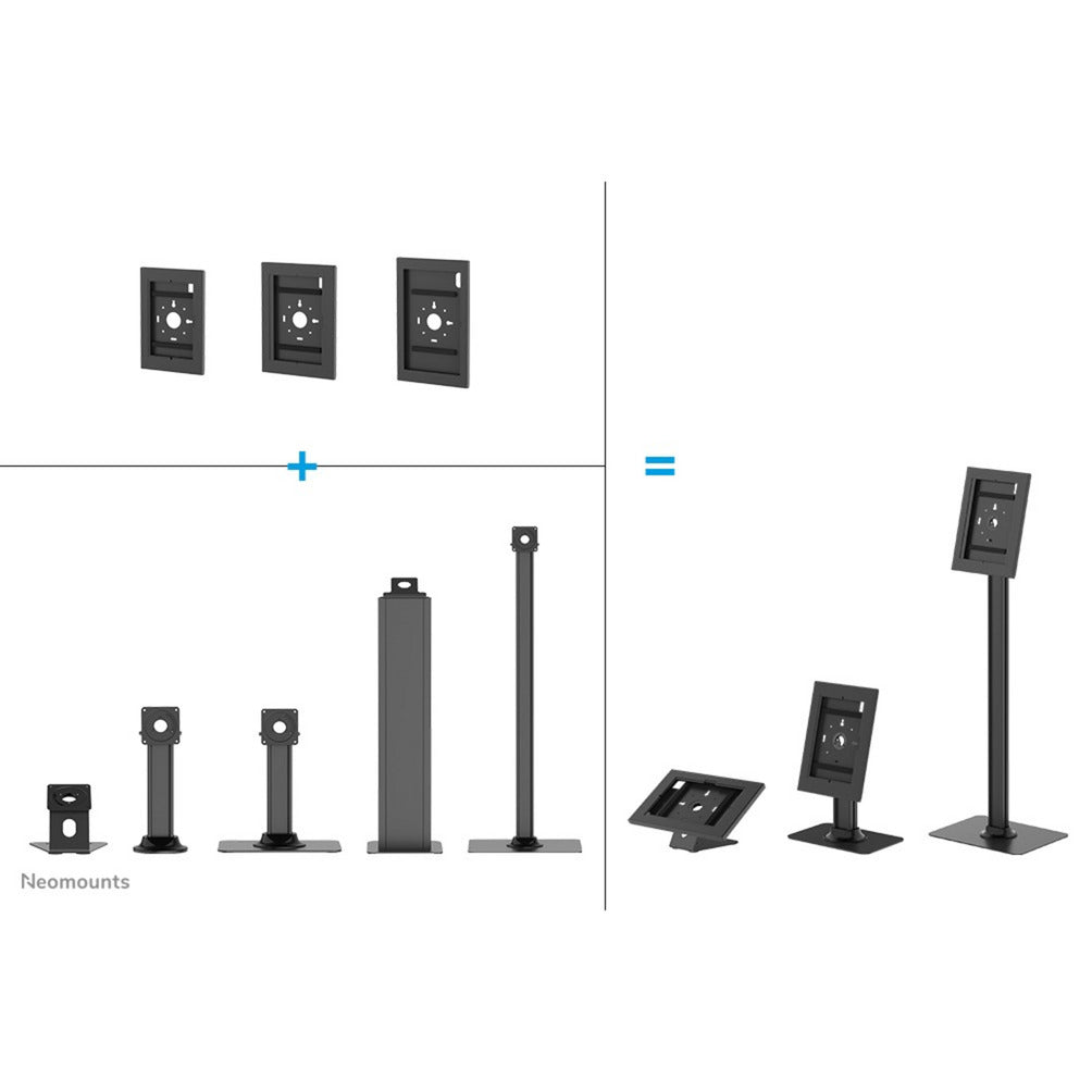 Neomounts wl15-602bl1 tablet casing standaard (zwart)