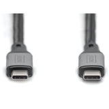 Digitus USB-C 4 gen2 USB-C Verbindungskabel (schwarz grau, 3 Meter)