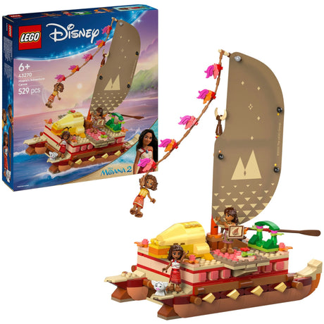 Lego Disney Princess 43270 Vaianas Abenteuerkanu