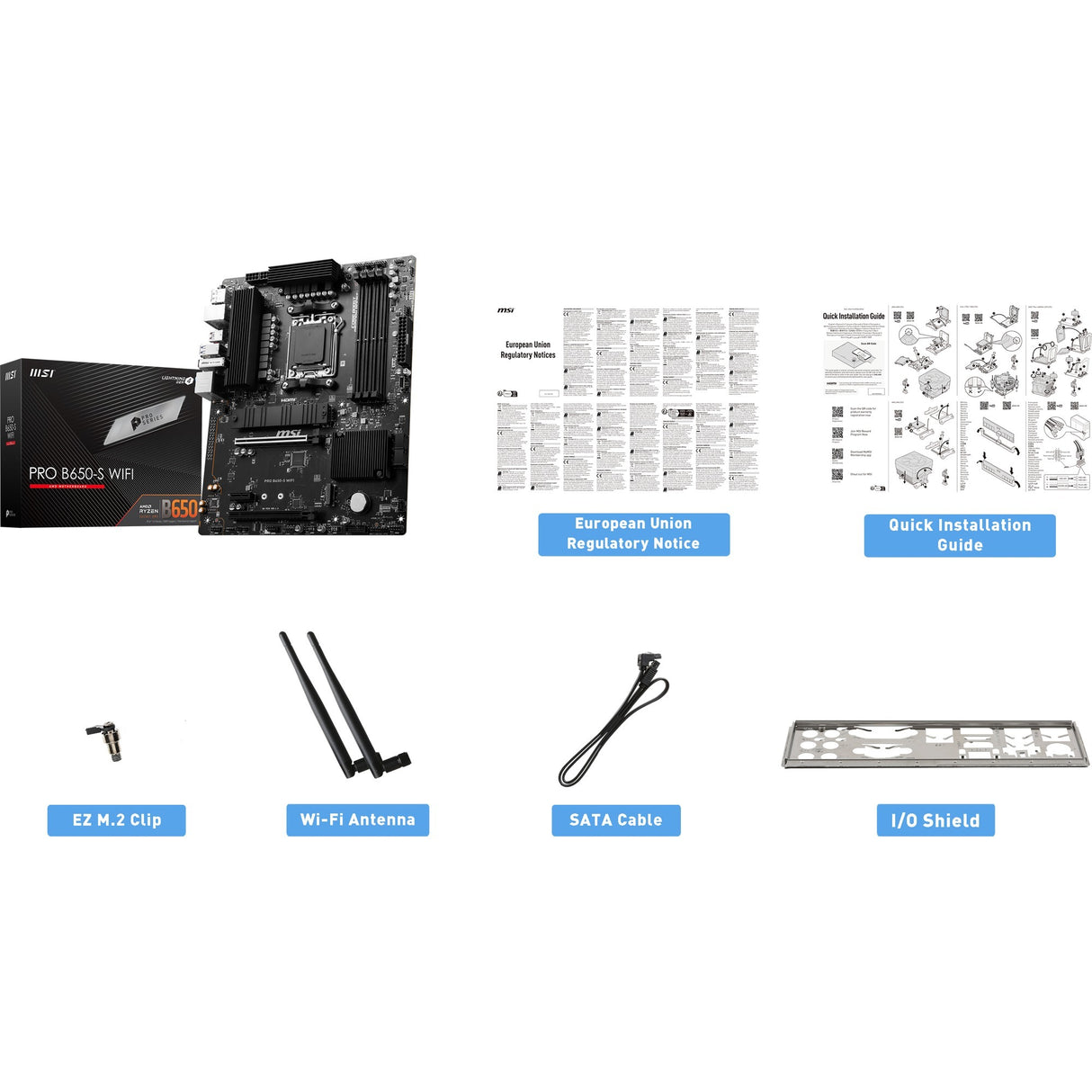 MSI MSI Pro B650-S WLAN