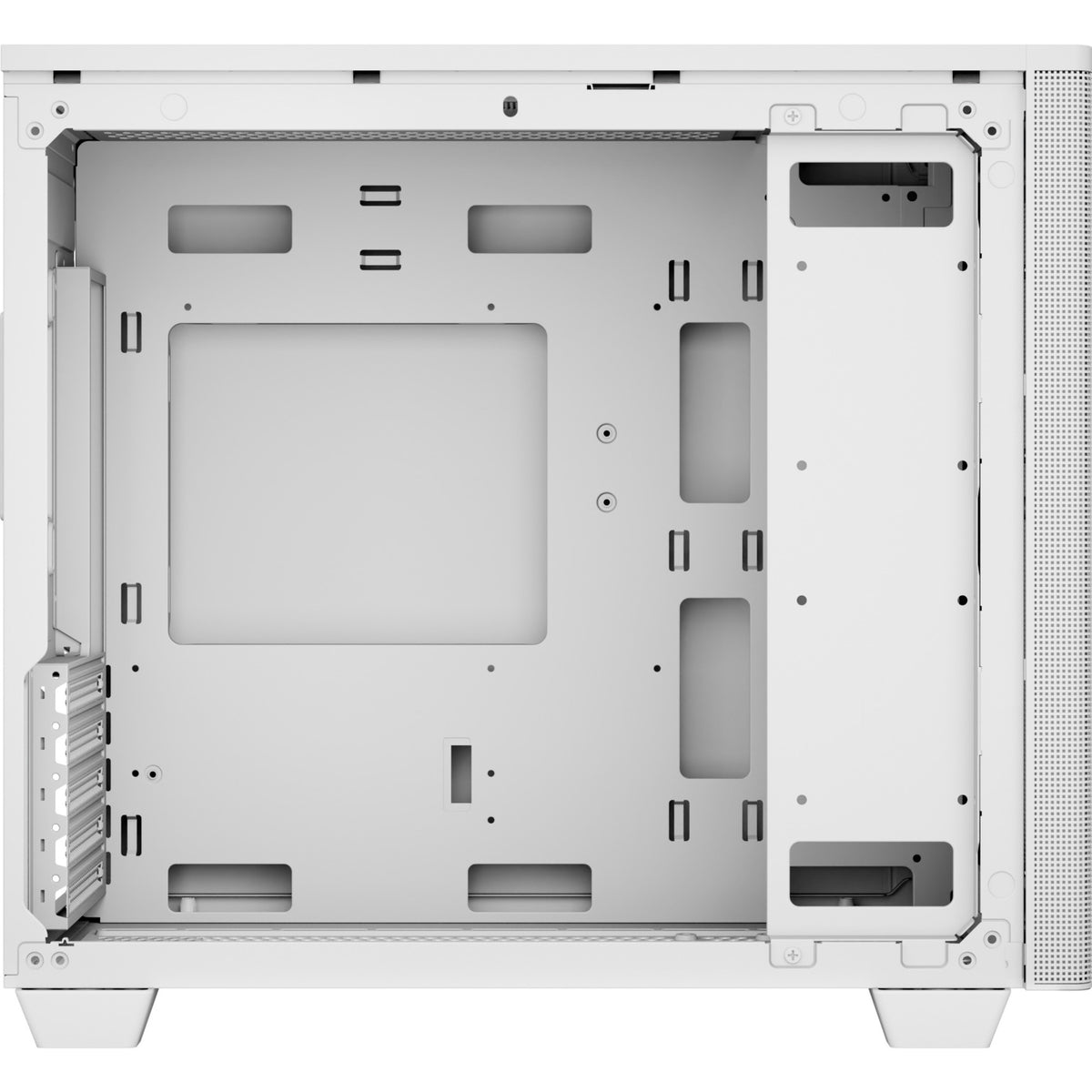 Aerocool Stormfront Mini Mini-Tower-Gehäuse (weiß | 2x USB-A | 1x USB-C | Fenster)