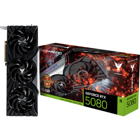 Gainward geforce rtx 5080 phoenix gs v1 grafische kaart (dlss 5, 3x displayport, 1x hdmi 2.1)