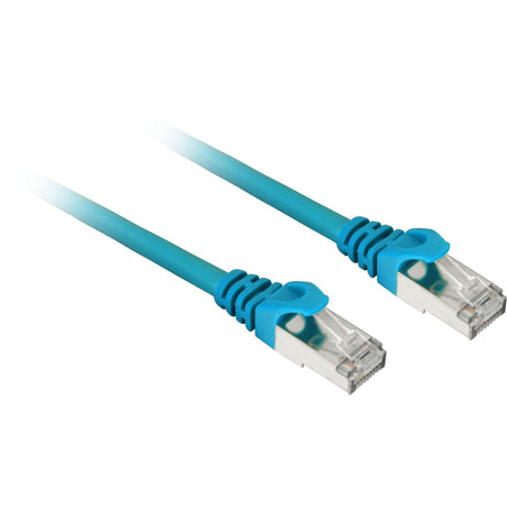 Sharkoon Netzwerkkabel SFTP, RJ-45 mit Cat.6 (blau, 3 Meter)