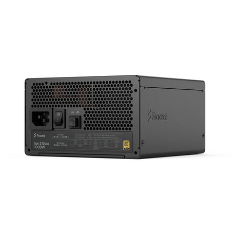 Fractal Design Ion Gold 3 modulares 1000-Watt-Netzteil (schwarz, 1x 12V-2x6, 3x PCIe)
