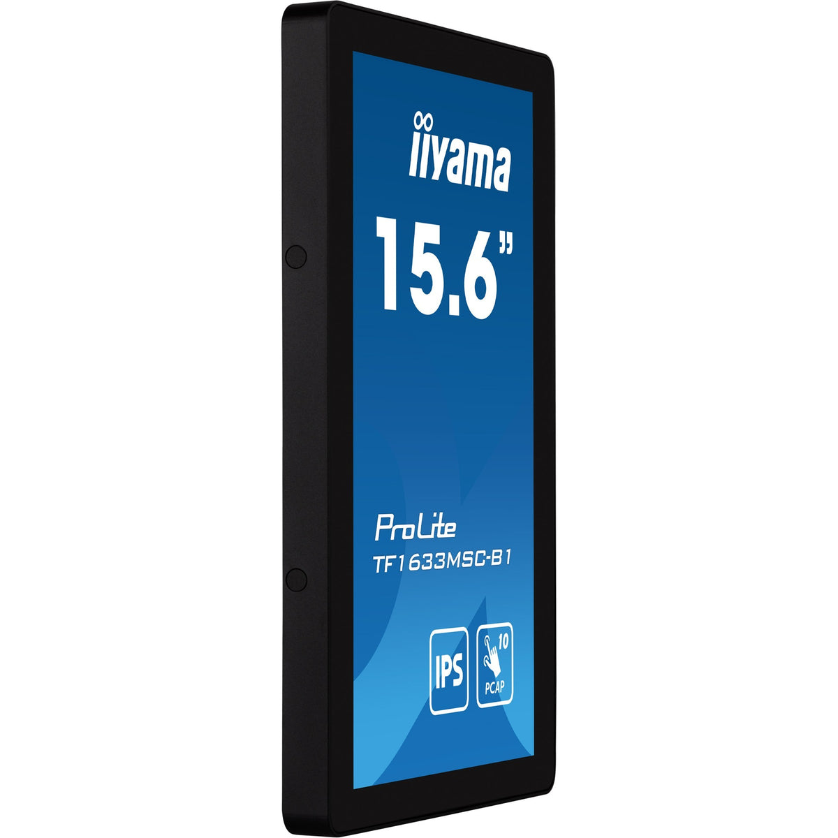 Iiyama Prolite TF1633MSC-B1 15,6 Zoll Touchscreen-Monitor (schwarz, HDMI, Display-Port, 2x USB-A)