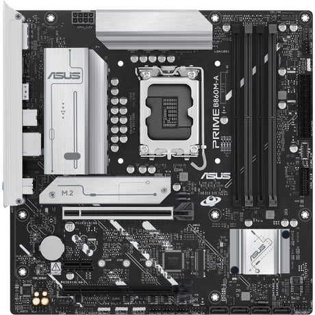 Asus Prime B860M-A-CSM Sockel 1851 Motherboard (Raid, 2,5 GB-LAN, Sound, µatx)