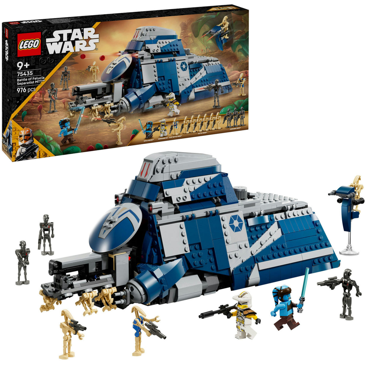 Lego Star Wars 75435 Schlacht am Felucia-Separatistenberg