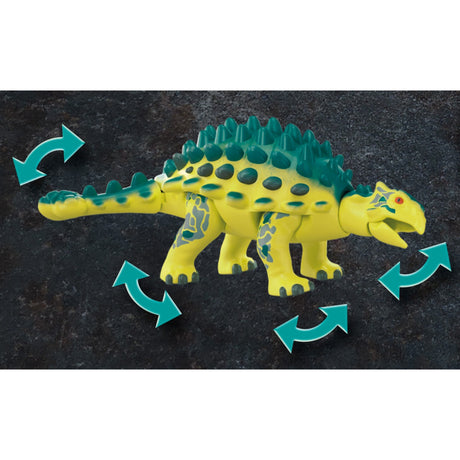 Playmobil Dino Rise - Saichania: Verteidigung der Kämpfer, Konstruktionsspielzeug (70626)
