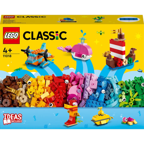 Lego Classic – Kreatives Konstruktionsspielzeug mit Meeresspaß (11018)