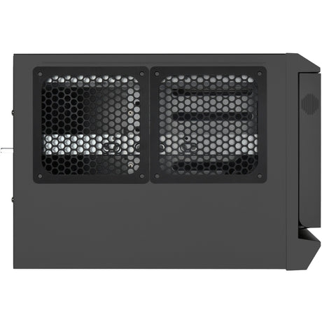 Silverstone CS381b v1.1 Rackgehäuse (schwarz | 2x USB-A 3.2 (5 Gbit s) | 2x Audio)