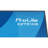 Iiyama prolite x2791hs-b1 27 monitor (zwart (mat), 120 hz, hdmi, displayport, audio)