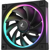 Deepcool FL12 RGB Gehäuselüfter (schwarz, 120 x 120 x 25 mm, PWM)