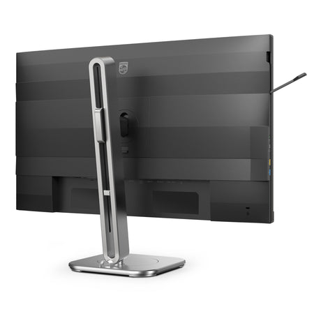 Philips 27b2g5601 27 monitor (zilver zwart, 1x displayport, 1x hdmi, 3x usb-c, 4x usb-a, 1x rj-45)