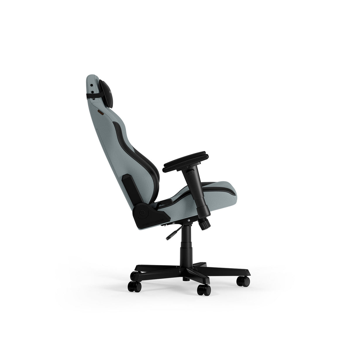 Dxracer drifting xl cyan black fabric gamestoel (zwart)