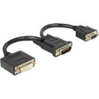 Delock Adapter DMS-59 > DVI 24+5 + VGA (schwarz)