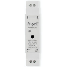 Frient Smart Din Relay Relais (hellgrau, ZigBee)