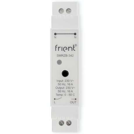 Frient Smart Din Relay Relais (hellgrau, ZigBee)