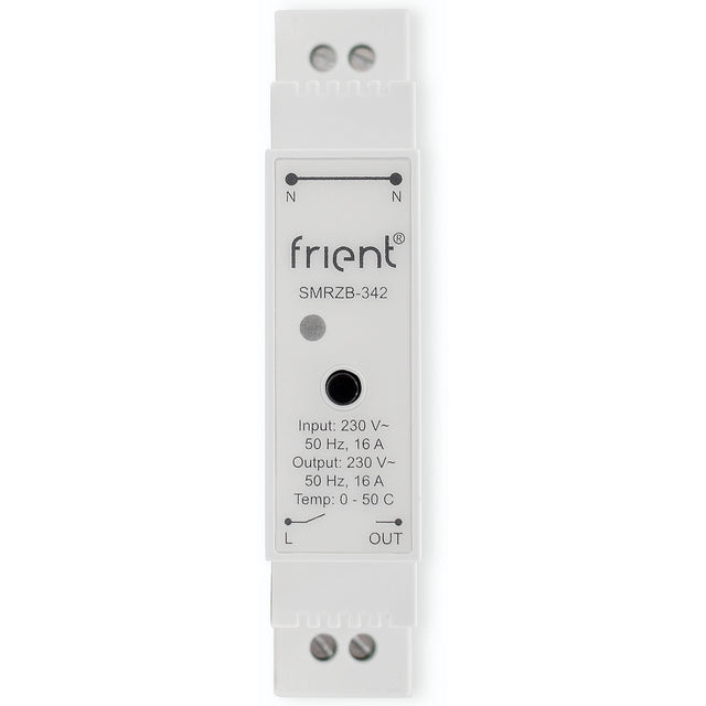 Frient Smart Din Relay Relais (hellgrau, ZigBee)