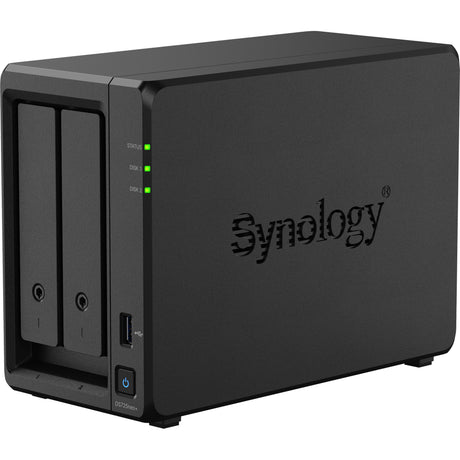 Synology diskstation ds725neo+ nas (zwart, 2x lan, usb-a 3.2 (5 gbit s))