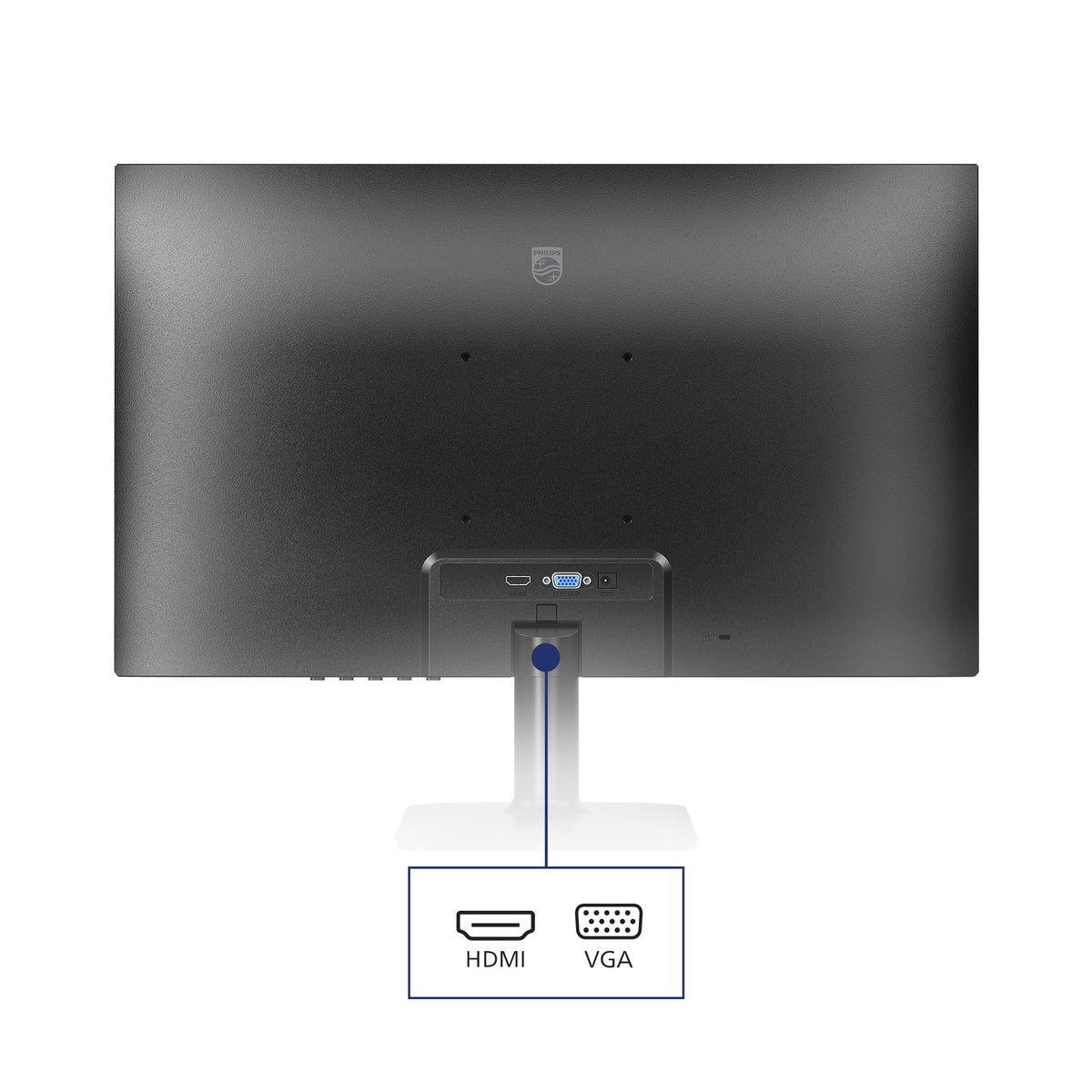 Philips 24e2n1100lb 23,8 Monitor (schwarz, HDMI, VGA)