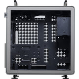 Cooler master qube 540 moonstone midi tower behuizing (grijs | 2x usb-a | 1x usb-c | tempered glass)