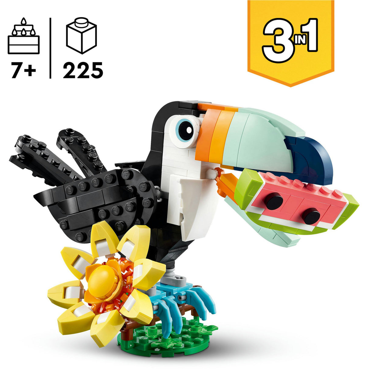 Lego Creator 31173 Wilde Tiere: Tropischer Tukan